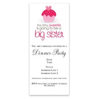 sweetie big sister shirt Invitations by Admin_CP4212587