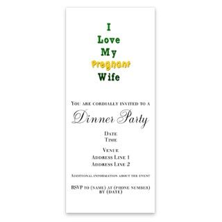 Love My Pregnant Wife Dad Invitations by Admin_CP5158327