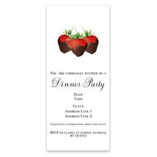 Chocolate Strawberry Invitations by Admin_CP4634941