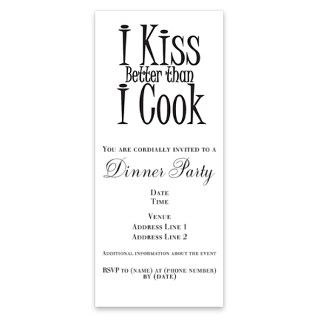 Kiss Better than I Cook Invitations by Admin_CP5845209