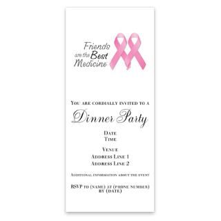 Survivor Ribbon Invitations  Breast Cancer Survivor Ribbon Invitation
