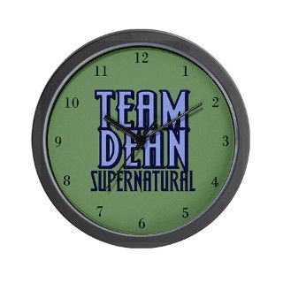 Dean Gifts  Dean Living Room  Dean Supernatural Wall Clock