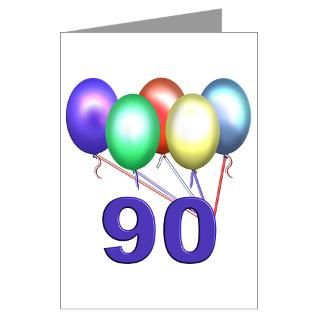90th Birthday Party Invitations (Pk of 10) for