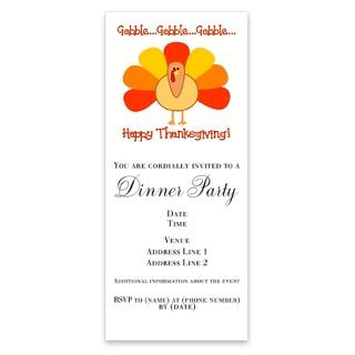 Happy Thanksgiving, Turkey Invitations by Admin_CP1822150