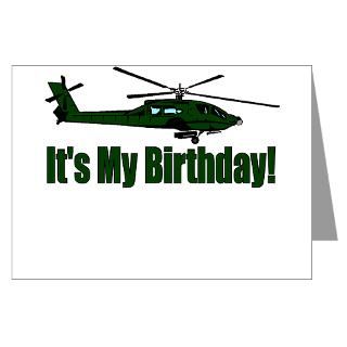 Army Helicopter Birthday Party Invitations (Pkg o for