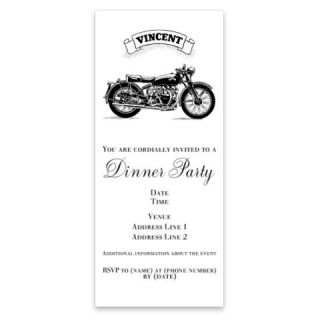 Vincent Motorcycle   Invitations by Admin_CP15837934  512861591