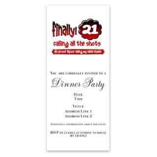 Finally 21 Invitations  Finally 21 Invitation Templates  Personalize