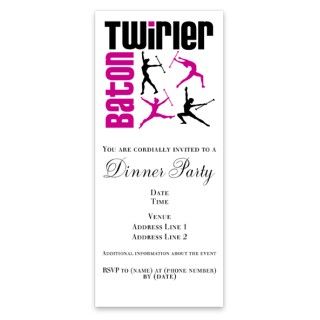 Baton Twirler Invitations by Admin_CP3085590