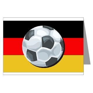 German Soccer Greeting Cards (Pk of 10) for