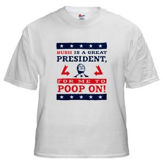 George Bush Dog Poop T  Obey the pure breed The Dog Revolution