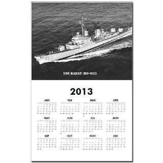 USS BARRY Calendar Print  THE USS BARRY (DD 933) STORE