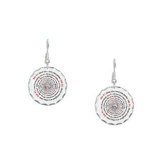 Cbs Gifts  Cbs Jewelry  NCIS GIBBS RULES   Earring Circle Charm