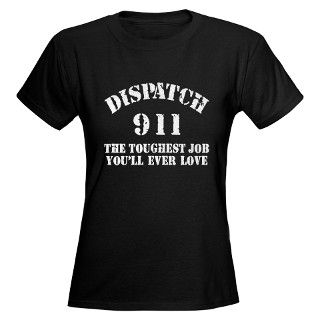 911 Gifts  911 T shirts  Tough Job 911 Womens Dark T Shirt