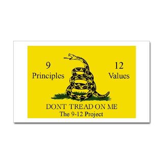 12 Values Gifts  12 Values Bumper Stickers  Dont Tread on Me 9 12