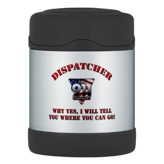911 Dispatcher Thermos Food Jar for
