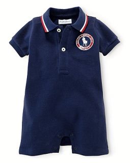 Ralph Lauren Childrenswear Infant Boys Team USA Olympic Polo Shortall
