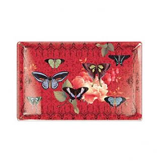 Fringe Butterfly Tray, 16 x 10