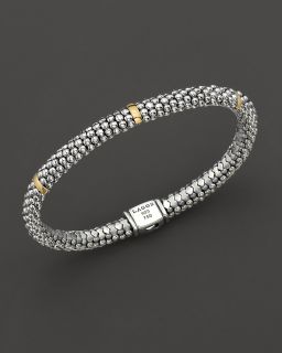 Lagos Petite Oval Rope Bracelet, 6mm