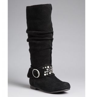  Jsonya Suede Buckle Boots   Sizes 13, 1 5 Child