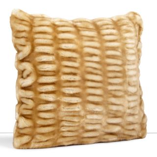 Hudson Park Faux Fur Decorative Pillow, 20 x 20