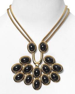 Trina Turk Snake Chain Cabochon Necklace, 16