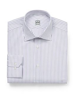 Ike Behar Stripe Dress Shirt   Regular Fit