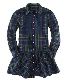 Ralph Lauren Childrenswear Girls Mixed Tartan Shirtdress   Sizes 7 16