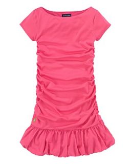 Ralph Lauren Childrenswear Girls Ruched Dress   Sizes S XL