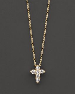 Roberto Coin 18 Kt. Yellow Gold Small Cross Necklace
