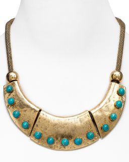 RJ Graziano Disc with Stones Necklace, 18