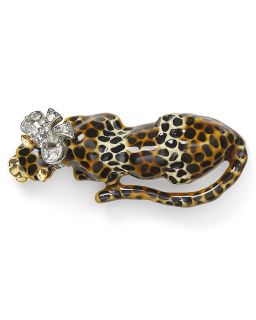 Kenneth Jay Lane Leopard Pin