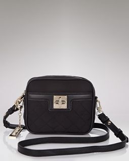 DKNY Quilted Nylon with Turnlock Crossbody