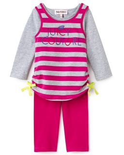 Couture Infant Girls Striped Shirt & Leggings Set   Sizes 3 24 Months