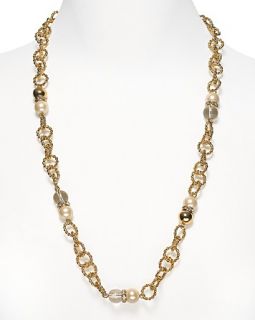 kate spade new york Seaport Station Necklace, 26