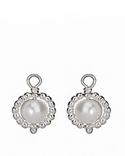PANDORA Earring Charms   Sterling Silver & Freshwater Pearl Small