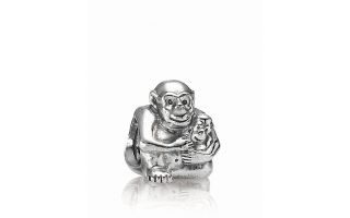 silver chimp family price $ 30 00 color silver quantity 1 2 3 4 5 6 7