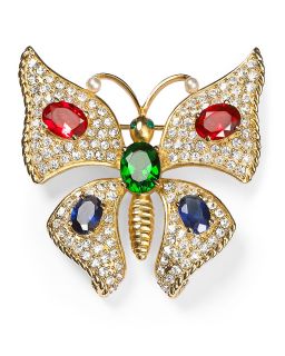 Carolee 40th Anniversary Butterfly Pin