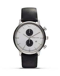 Emporio Armani 316 Stainless Steel Glossy Dial Bracelet Watch, 43mm