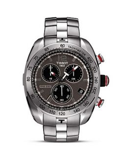 Tissot PRS 330 Mens Stainless Steel Anthracite Chronograph Sport