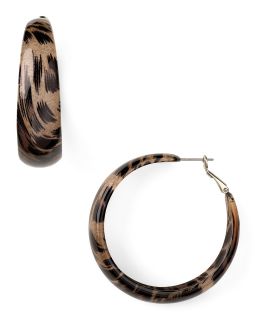 print hoop earrings price $ 45 00 color leopard quantity 1 2 3 4 5 6
