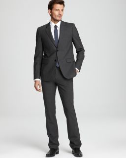 Theory Tailor Xylo Suit in Charcoal