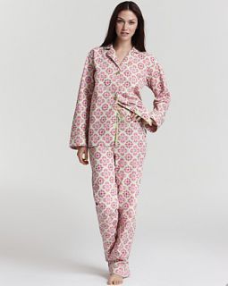 40 Winks Moroccan Tile Notch Collar Pajama Set