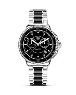 TAG Heuer Formula1 Ceramic & Steel Chronograph Watch with Diamonds
