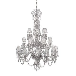 Waterford Ardmore 24 Arm Chandelier with Crystal Shades