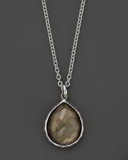 Ippolita Sterling Silver Wonderland Mini Teardrop Pendant Necklace in