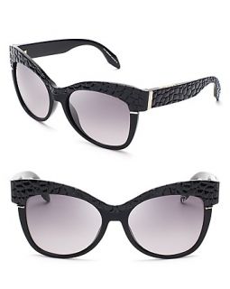 Roberto Cavalli Textured Cateye Sunglasses