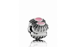 pink enamel two of a kind price $ 55 00 color silver pink quantity 1 2