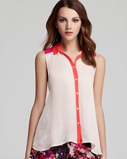 aqua blouse color block orig $ 68 00 sale $ 54 40 pricing policy color