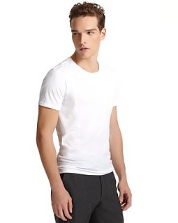 theory stay marcelo crew neck tee price $ 65 00 color white size