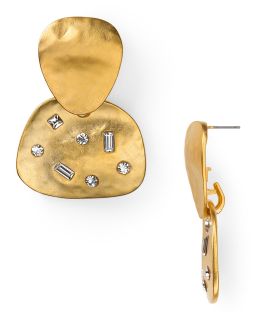 drop earrings price $ 65 00 color satin gold crystal quantity 1 2 3